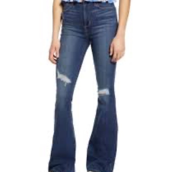 New NWT Articles Of Society Womens Bridgette Flared Jeans sz 25 - Picture 5 of 5